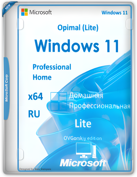 Microsoft® Windows® 11 Pro-Home Optim Lite x64...