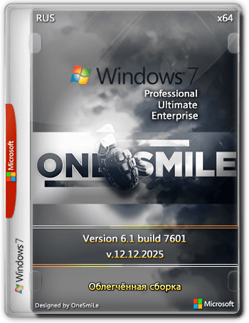 Windows 7 SP1 7601.28064 x64 3in1 by OneSmiLe...